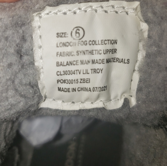 London Fog Boots for Toddler Boy sz 6 - Picture 8 of 15